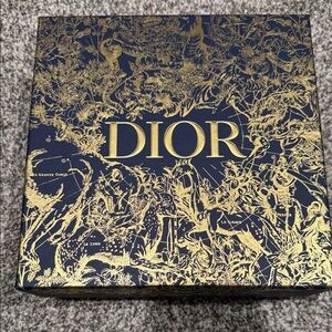 Dior Decorative Box with Gold Accents and goodies included